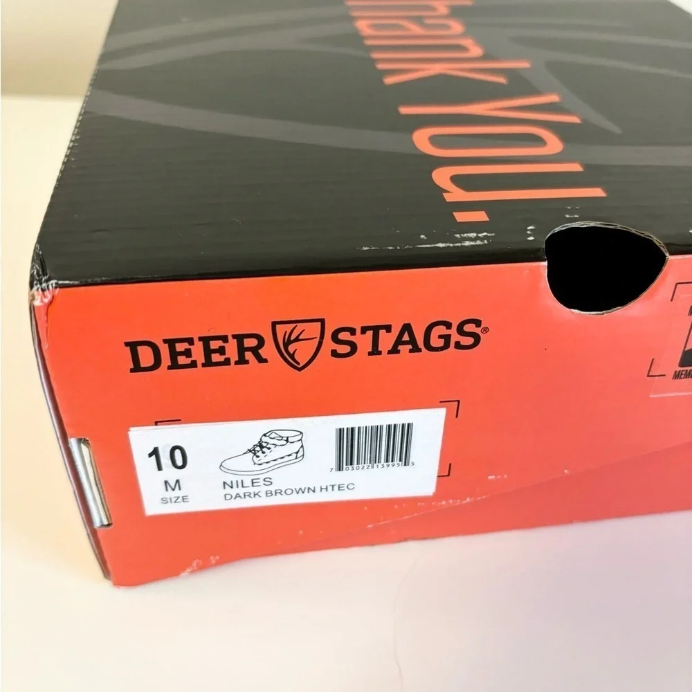 Deer Stags Nile’s brown boots size 10 toddler new